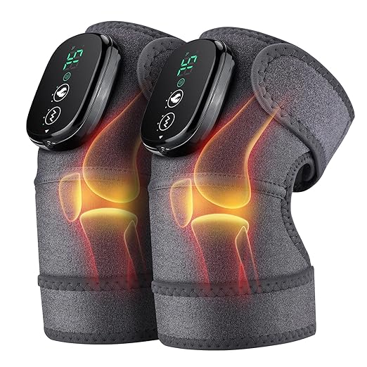 Knee Massager with Heat & Vibration β Cordless Pain Relief UAE
