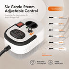 Portable Steam Cleaner Deep Clean Hard-to-Reach Areas without hours of scrubbing