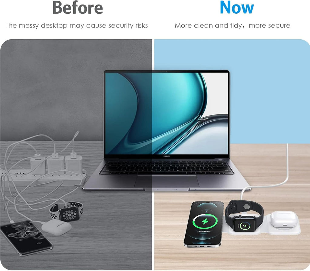 3-in-1 Wireless Charging Pad