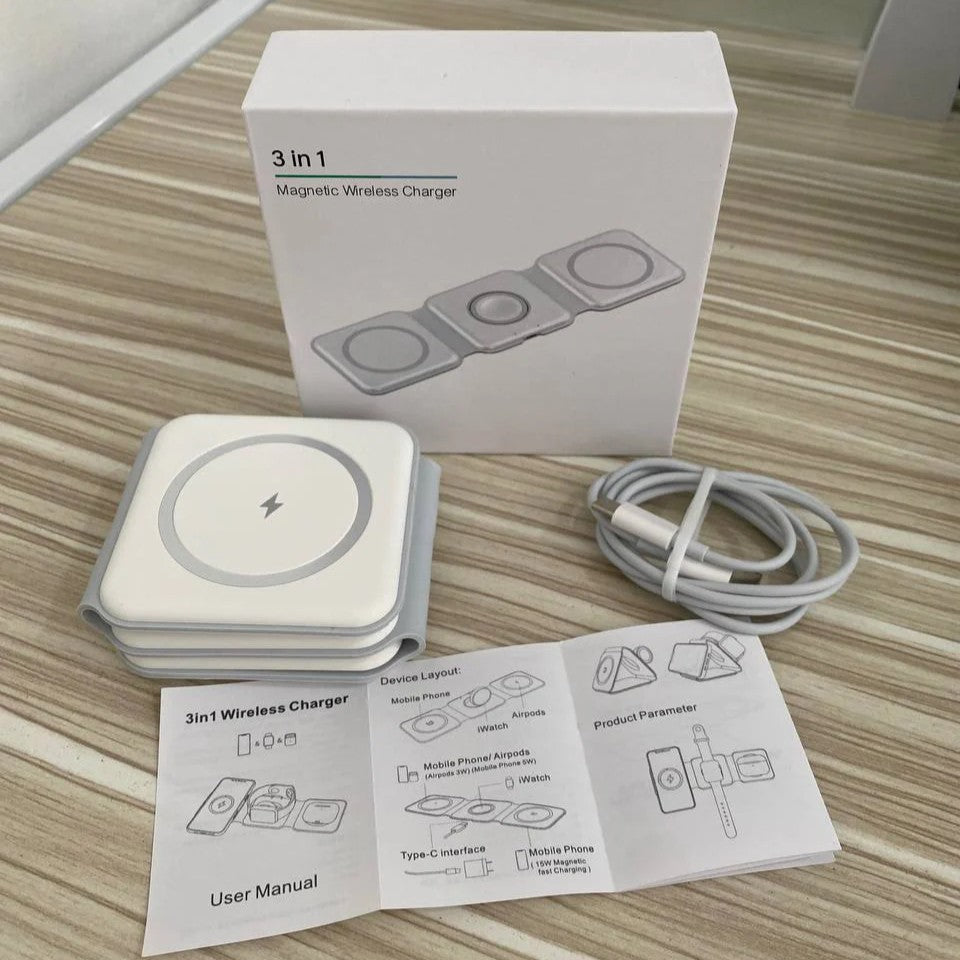 3-in-1 Wireless Charging Pad
