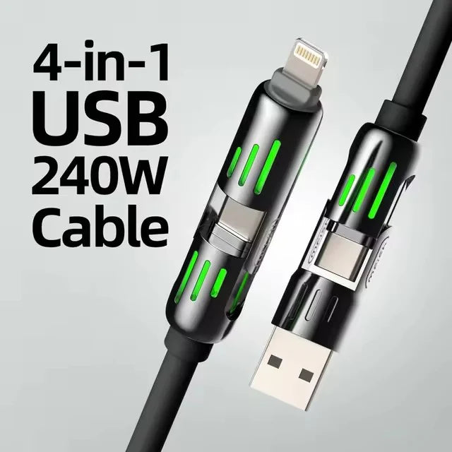 4-in-1 Multi USB Charging Cable