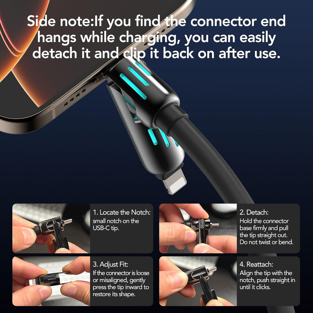 4-in-1 Multi USB Charging Cable