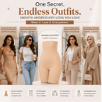 Invisible Body Sculpting Shaper Shorts™ | Tummy Control, Butt Lift & Seamless Fit (Pack of 2)