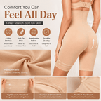 Invisible Body Sculpting Shaper Shorts™ | Tummy Control, Butt Lift & Seamless Fit (Pack of 2)
