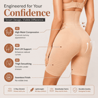 Invisible Body Sculpting Shaper Shorts™ | Tummy Control, Butt Lift & Seamless Fit (Pack of 2)