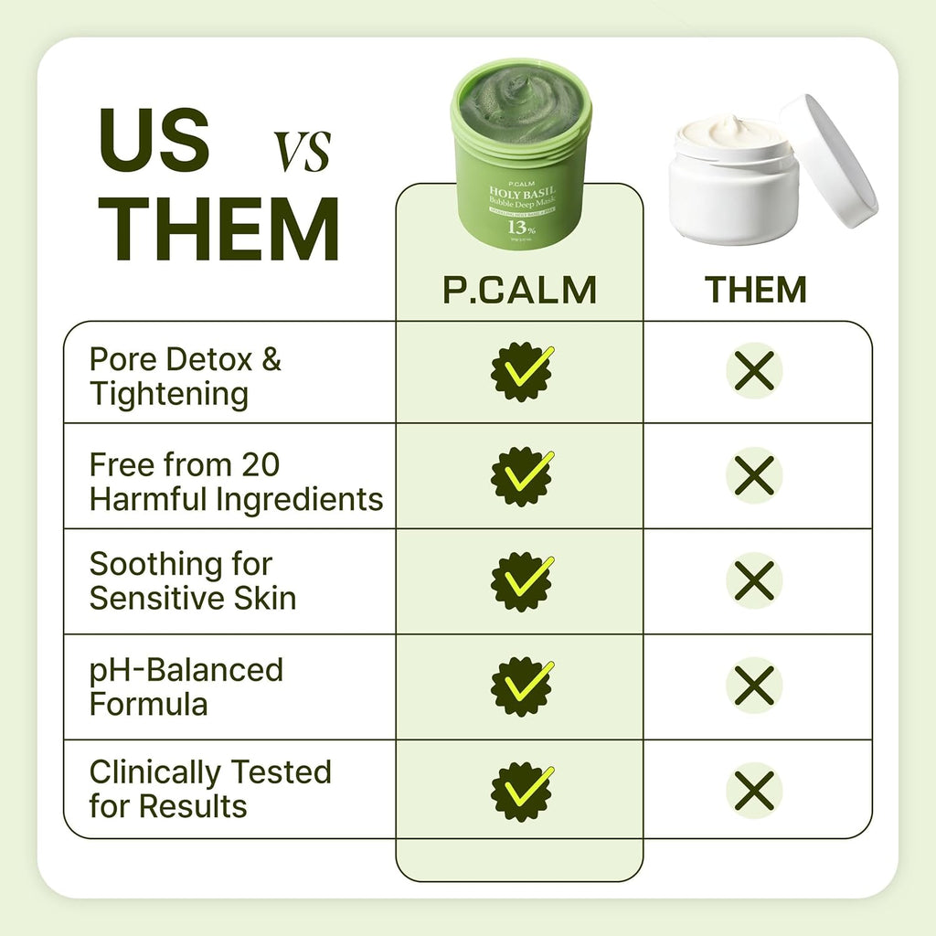 Holy Basil Bubble Deep Mask