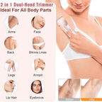 Silky Splash 2-in-1 Facial & Body Shaver