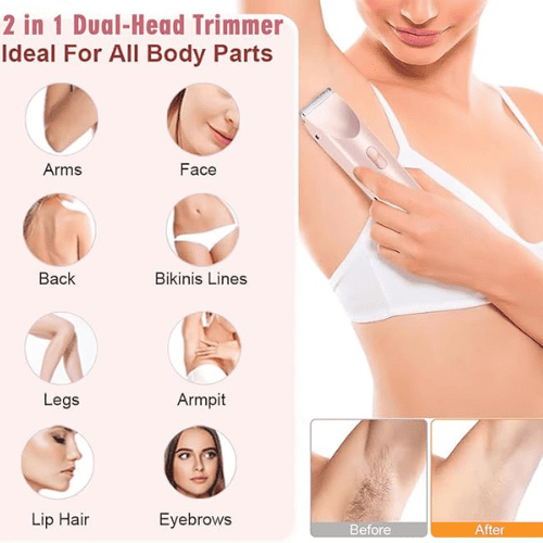 Silky Splash 2-in-1 Facial & Body Shaver
