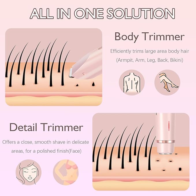 Silky Splash 2-in-1 Facial & Body Shaver