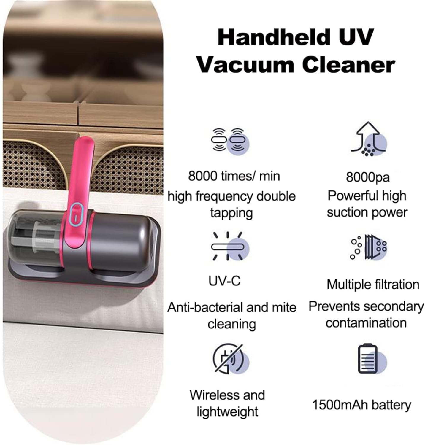 UltraClean Pro™ Dust & Mite Vacuum Cleaner