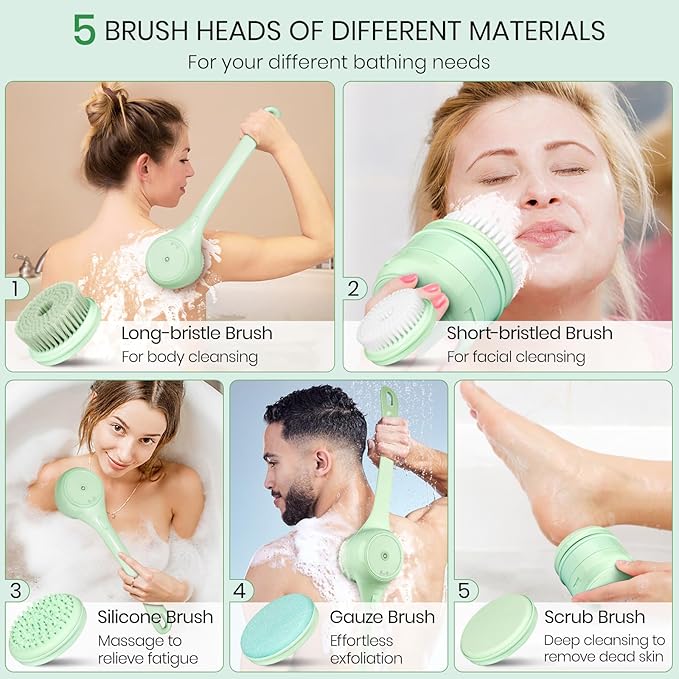 Rechargeable Electric Body Bath Brush