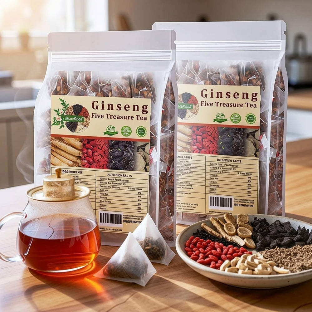 Ginseng Five Treasure Tea