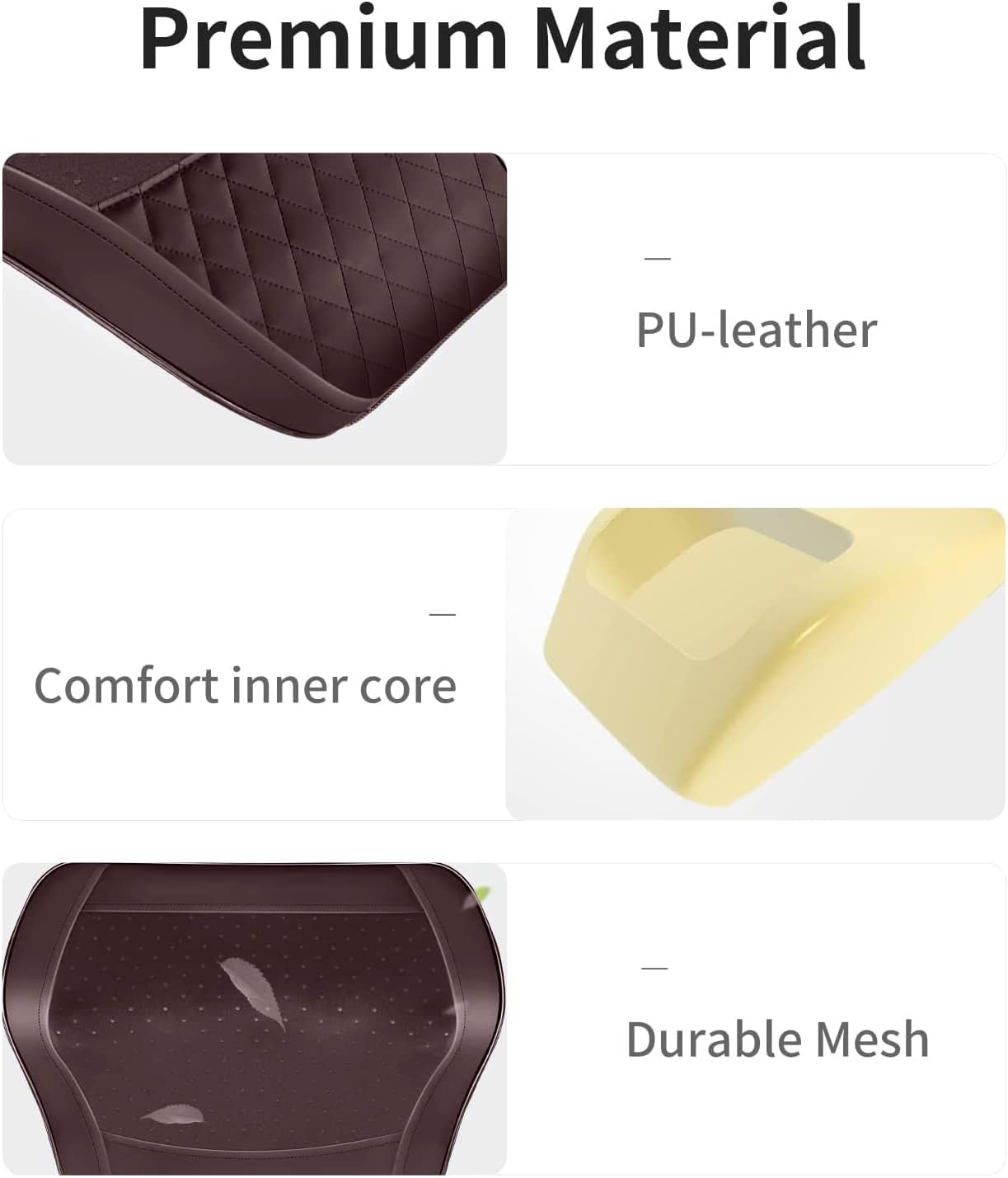 Shiatsu Massage Pillow with Heat – Cordless Neck & Back Pain Relief