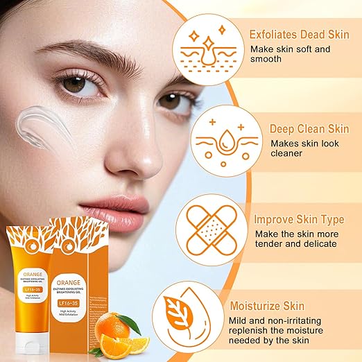 Orange Brightening Exfoliating Gel