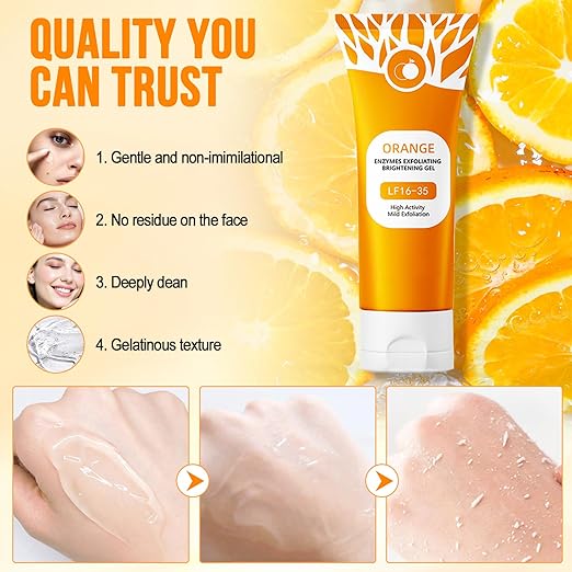 Orange Brightening Exfoliating Gel