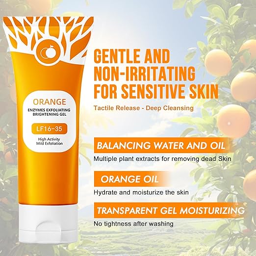 Orange Brightening Exfoliating Gel