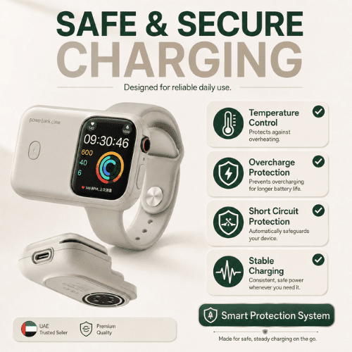 Portable apple watch power bank