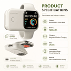 Portable apple watch power bank