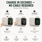 Portable apple watch power bank
