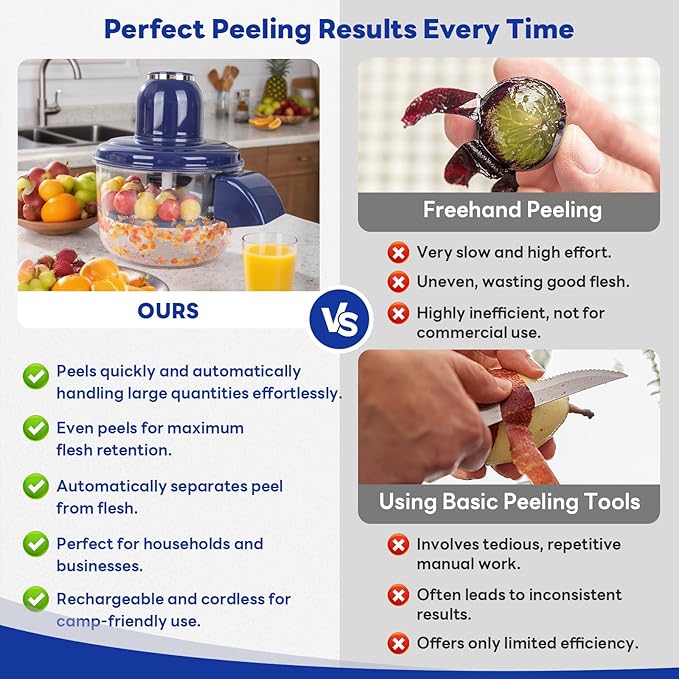 Automatic Electric Fruit & Vegetable Peeler