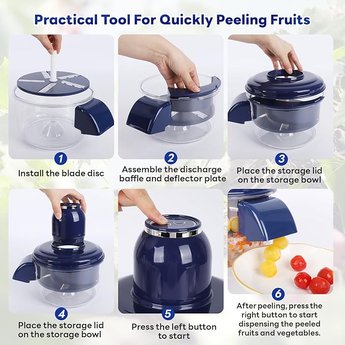 Automatic Electric Fruit & Vegetable Peeler